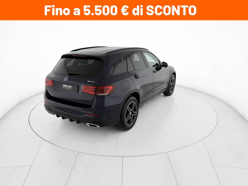 Mercedes GLC 220 d premium 4matic auto diesel blu/azzurro