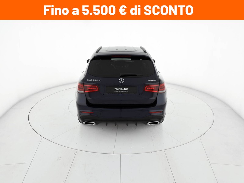 Mercedes GLC 220 d premium 4matic auto diesel blu/azzurro