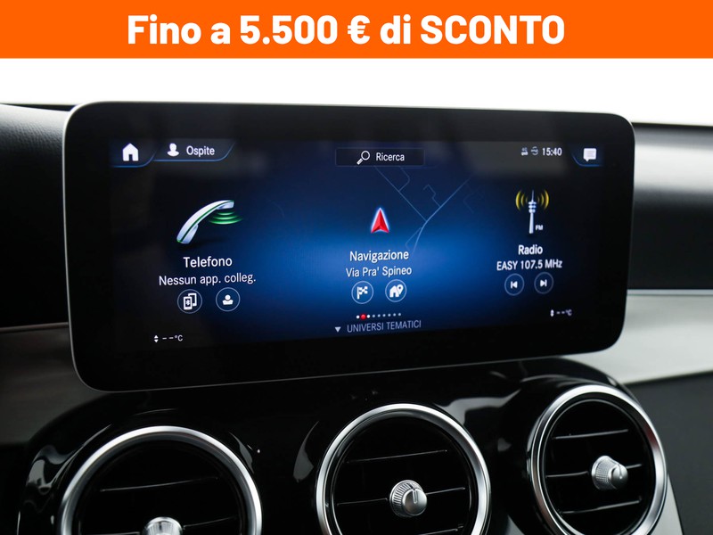 Mercedes GLC 220 d premium 4matic auto diesel blu/azzurro