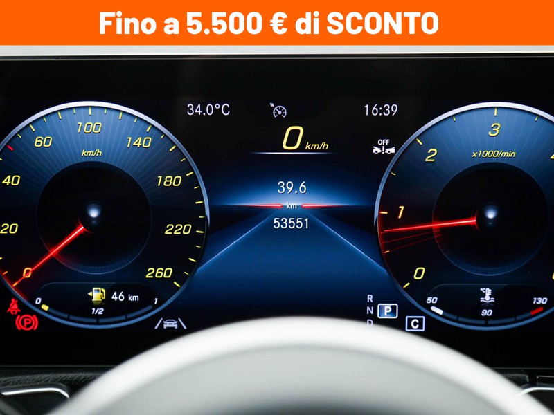 Mercedes GLB 180 d sport plus auto diesel nero