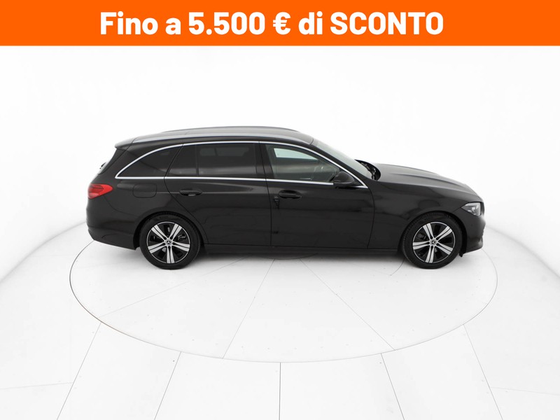Mercedes Classe C SW sw 220 d mhev sport plus auto ibrido nero