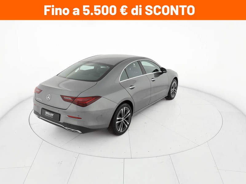 Mercedes CLA Coupè coupe 220 d progressive advanced auto diesel grigio