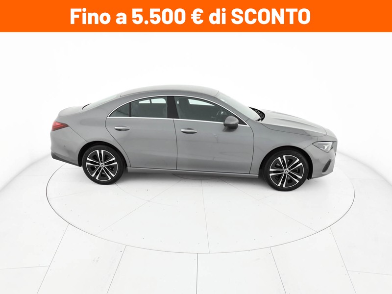 Mercedes CLA Coupè coupe 220 d progressive advanced auto diesel grigio