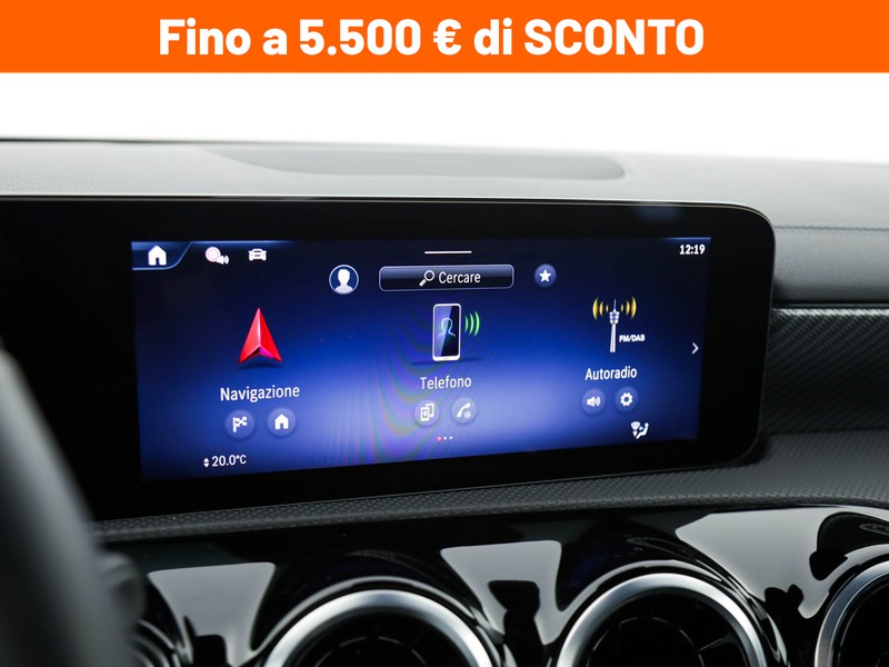 Mercedes CLA Coupè coupe 220 d progressive advanced auto diesel grigio