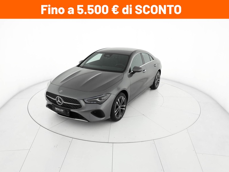 Mercedes CLA Coupè coupe 200 d progressive advanced auto diesel grigio