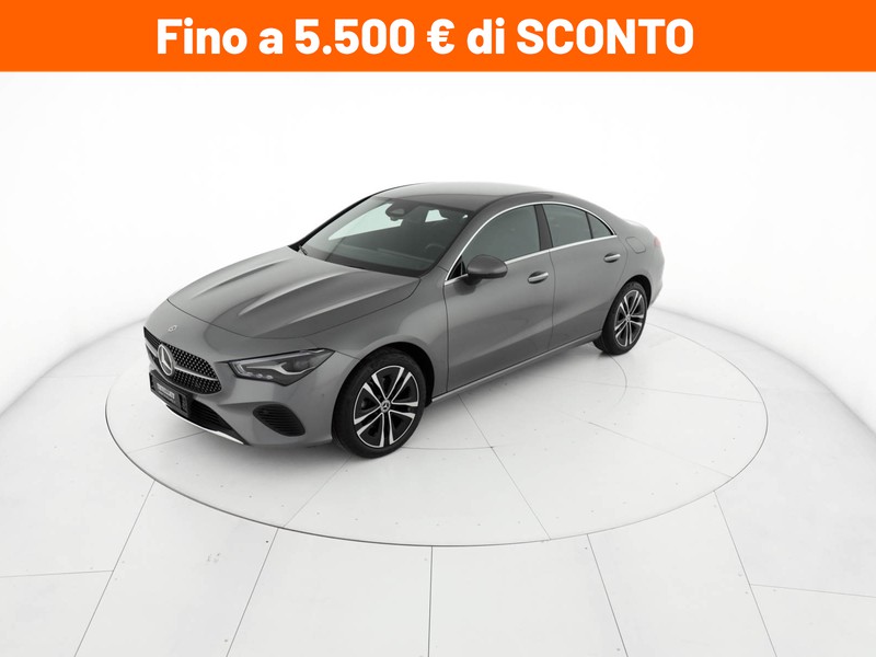 Mercedes CLA Coupè coupe 200 d progressive advanced auto diesel grigio