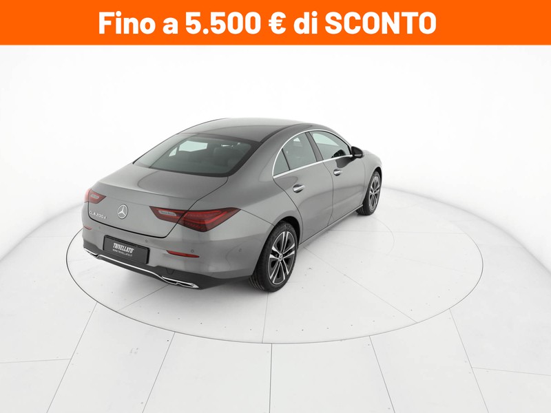 Mercedes CLA Coupè coupe 200 d progressive advanced auto diesel grigio