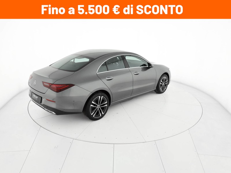 Mercedes CLA Coupè coupe 200 d progressive advanced auto diesel grigio