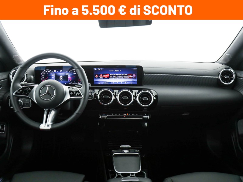 Mercedes CLA Coupè coupe 200 d progressive advanced auto diesel grigio