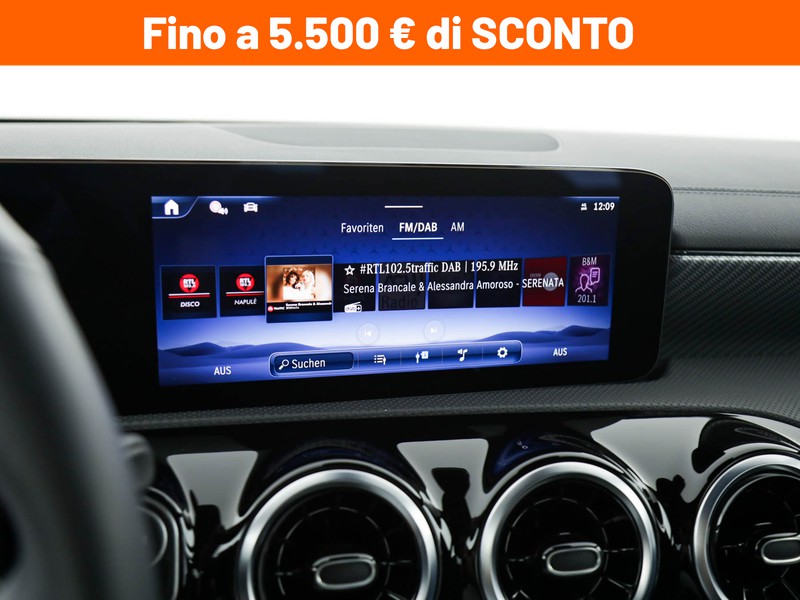 Mercedes CLA Coupè coupe 200 d progressive advanced auto diesel grigio