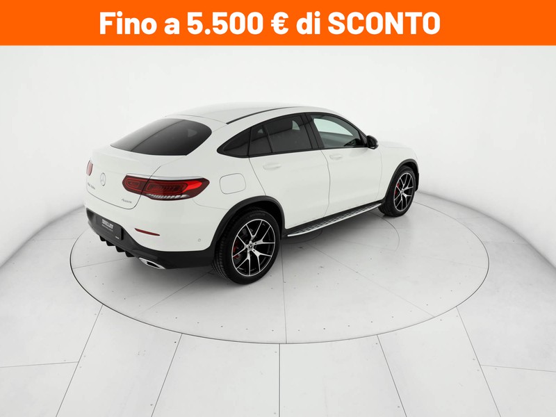 Mercedes GLC Coupè coupe 300 d premium 4matic auto diesel bianco