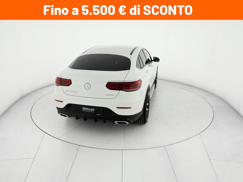 Mercedes GLC Coupè coupe 300 d premium 4matic auto diesel bianco