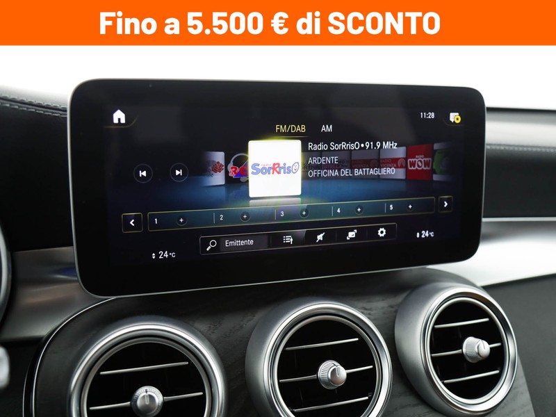 Mercedes GLC Coupè coupe 300 d premium 4matic auto diesel bianco