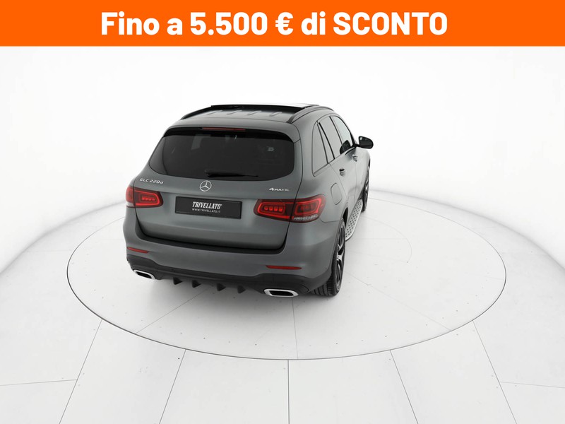 Mercedes GLC 220 d premium 4matic auto diesel argento