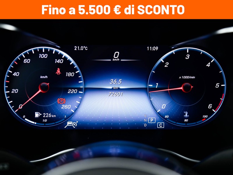 Mercedes GLC 220 d premium 4matic auto diesel argento