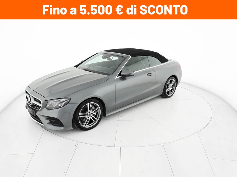 Mercedes Classe E Cabrio cabrio 220 d premium auto diesel argento