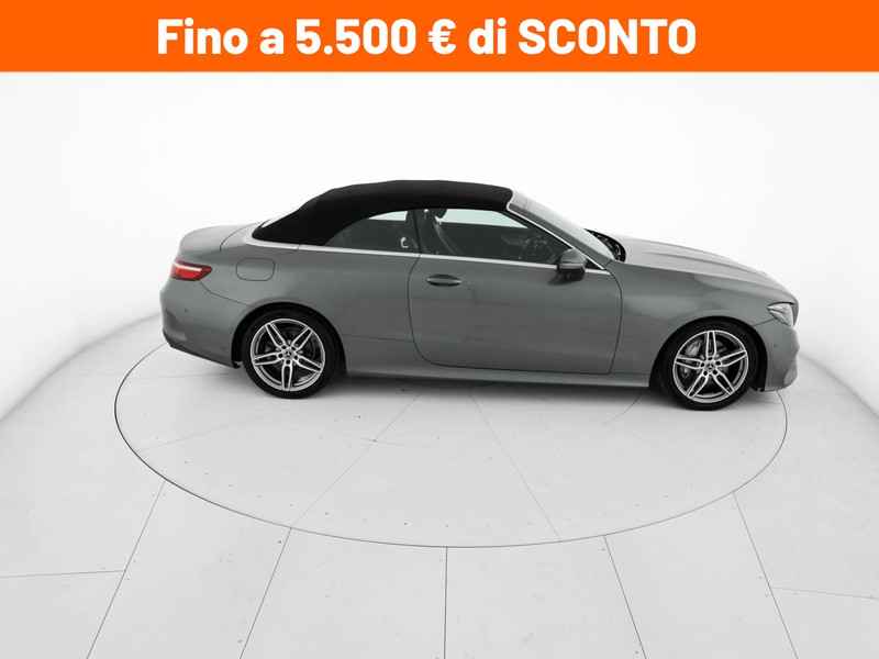 Mercedes Classe E Cabrio cabrio 220 d premium auto diesel argento