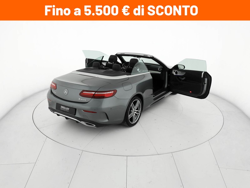 Mercedes Classe E Cabrio cabrio 220 d premium auto diesel argento