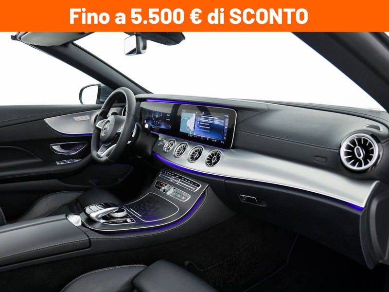 Mercedes Classe E Cabrio cabrio 220 d premium auto diesel argento