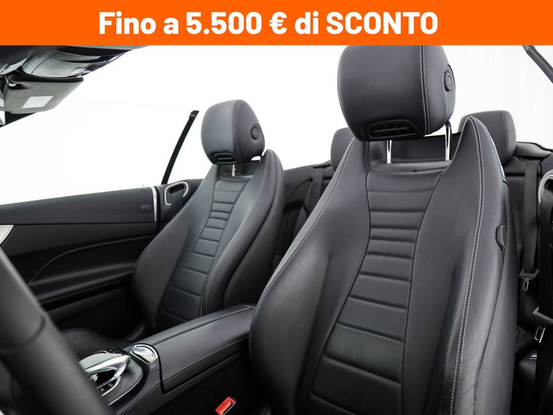 Mercedes Classe E Cabrio cabrio 220 d premium auto diesel argento