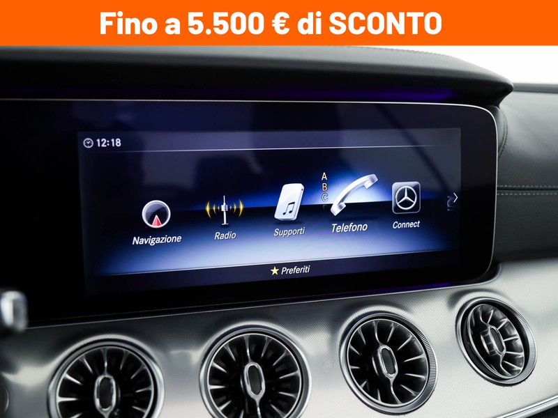 Mercedes Classe E Cabrio cabrio 220 d premium auto diesel argento