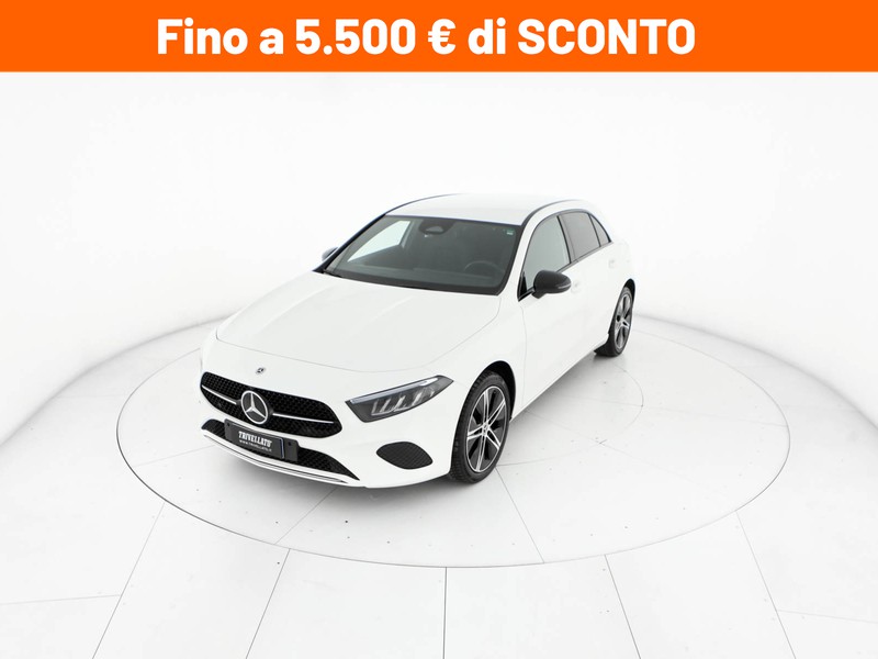 Mercedes Classe A 250 e phev progressive advanced auto ibrido bianco
