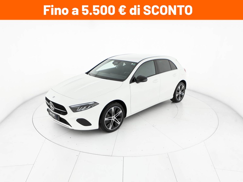 Mercedes Classe A 250 e phev progressive advanced auto ibrido bianco
