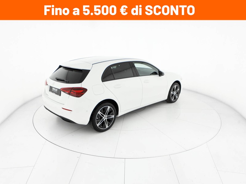 Mercedes Classe A 250 e phev progressive advanced auto ibrido bianco