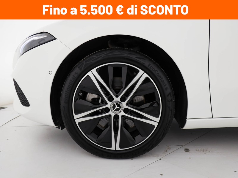 Mercedes Classe A 250 e phev progressive advanced auto ibrido bianco