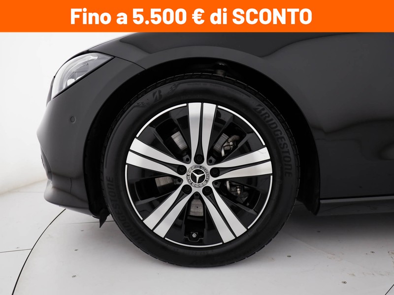 Mercedes Classe C SW sw 200 d mhev advanced auto ibrido nero