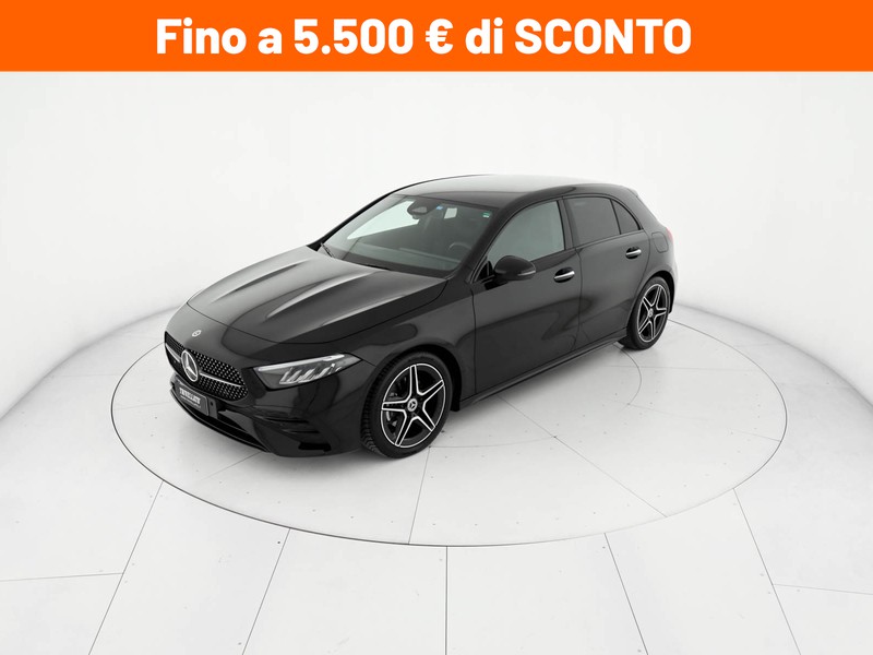 Mercedes Classe A 180 d amg line advanced plus auto diesel nero