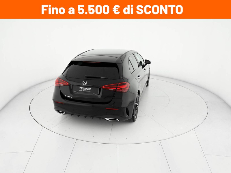 Mercedes Classe A 180 d amg line advanced plus auto diesel nero