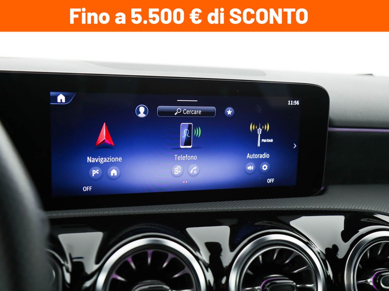 Mercedes Classe A 180 d amg line advanced plus auto diesel nero