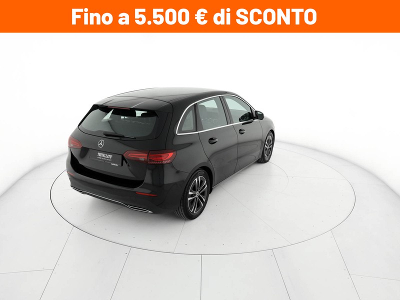 Mercedes Classe B 180 d advanced auto diesel nero