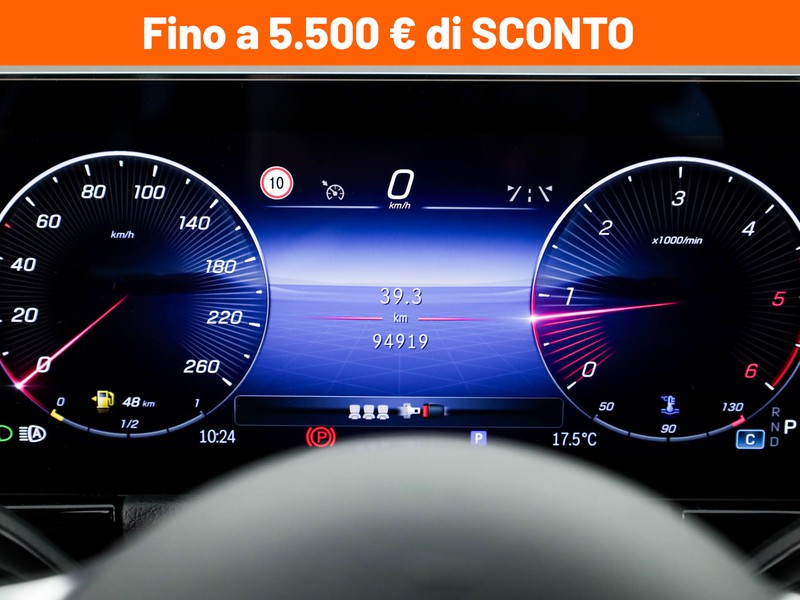 Mercedes Classe B 180 d advanced auto diesel nero