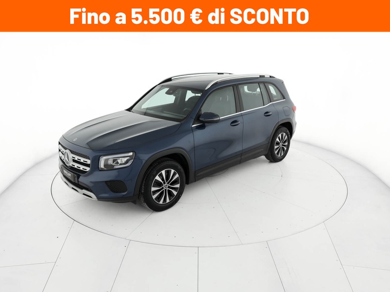 Mercedes GLB 200 d business extra auto diesel blu/azzurro