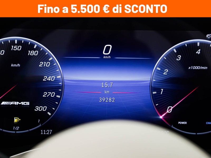 AMG SL amg 43 premium 381cv auto ibrido argento