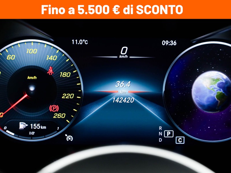 Mercedes GLC 220 d sport 4matic auto diesel nero