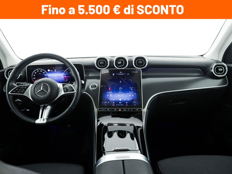 Mercedes GLC 220 d advanced 4matic auto ibrido nero