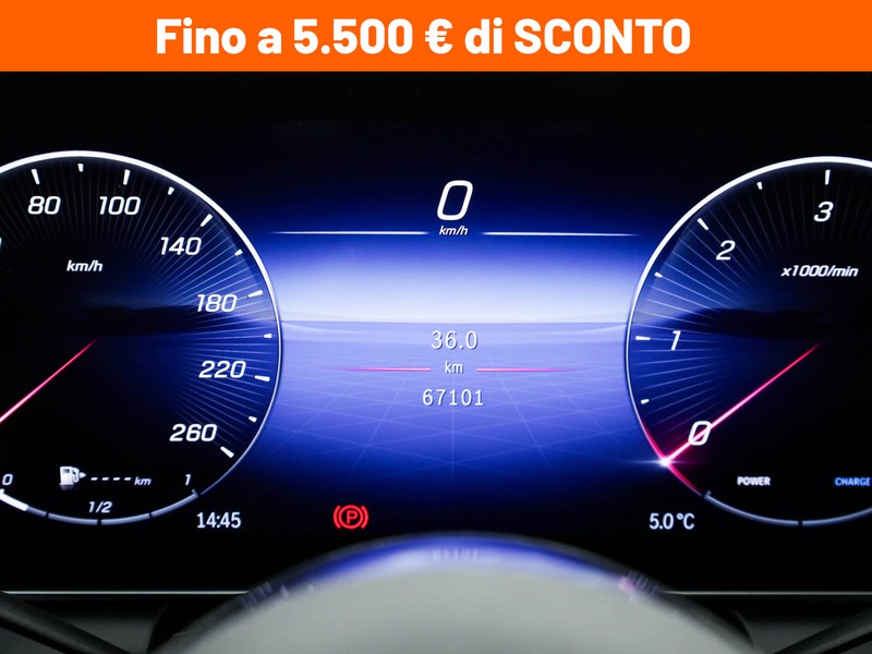 Mercedes GLC 220 d advanced 4matic auto ibrido nero