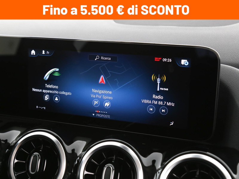 Mercedes Classe B 180 d sport auto diesel nero