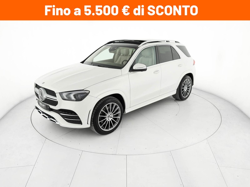 Mercedes GLE gle 400 d premium plus 4matic auto diesel bianco