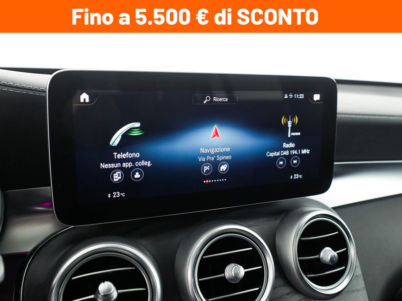 Mercedes GLC Coupè coupe 300 d premium 4matic auto diesel nero