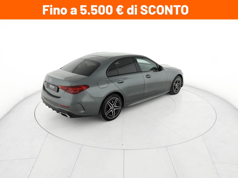 Mercedes Classe C Berlina 300 de phev amg line advanced auto ibrido grigio