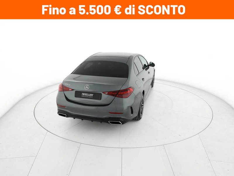 Mercedes Classe C Berlina 300 de phev amg line advanced auto ibrido grigio