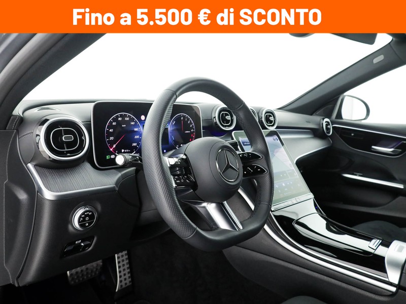 Mercedes Classe C Berlina 300 de phev amg line advanced auto ibrido grigio