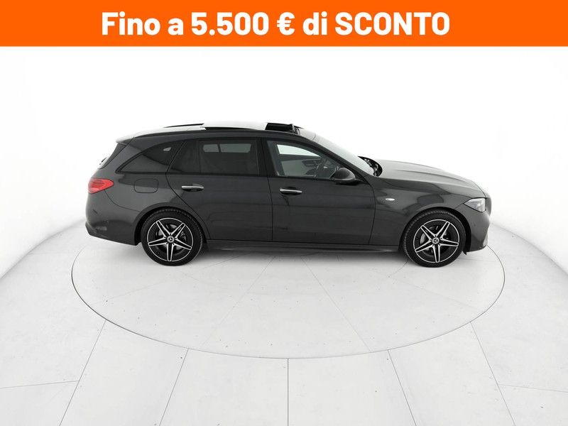 Mercedes Classe C SW sw 300 de phev amg line premium plus auto ibrido grigio