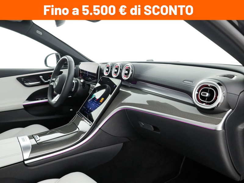 Mercedes Classe C SW sw 300 de phev amg line premium plus auto ibrido grigio