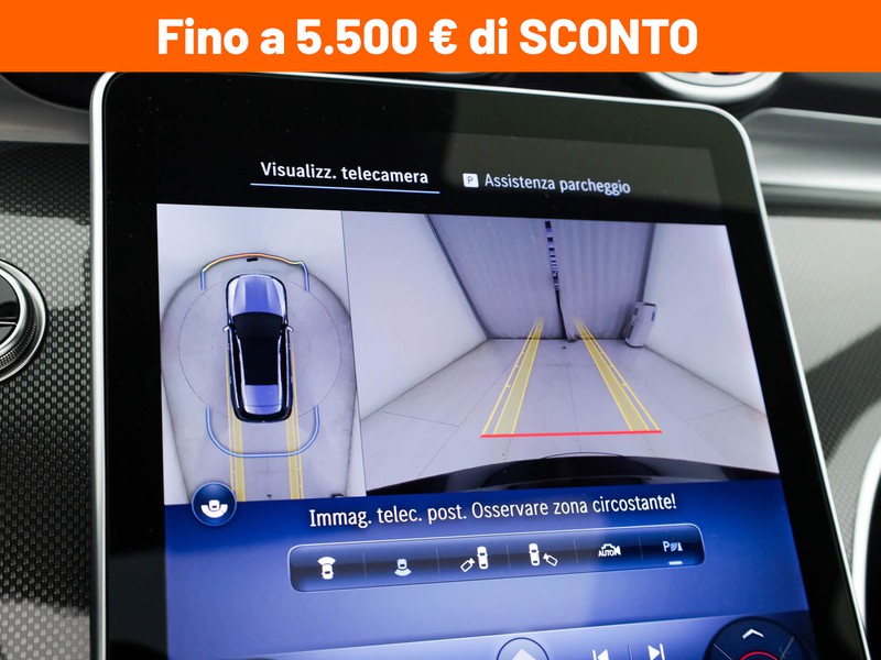 Mercedes Classe C SW sw 300 de phev amg line premium plus auto ibrido grigio