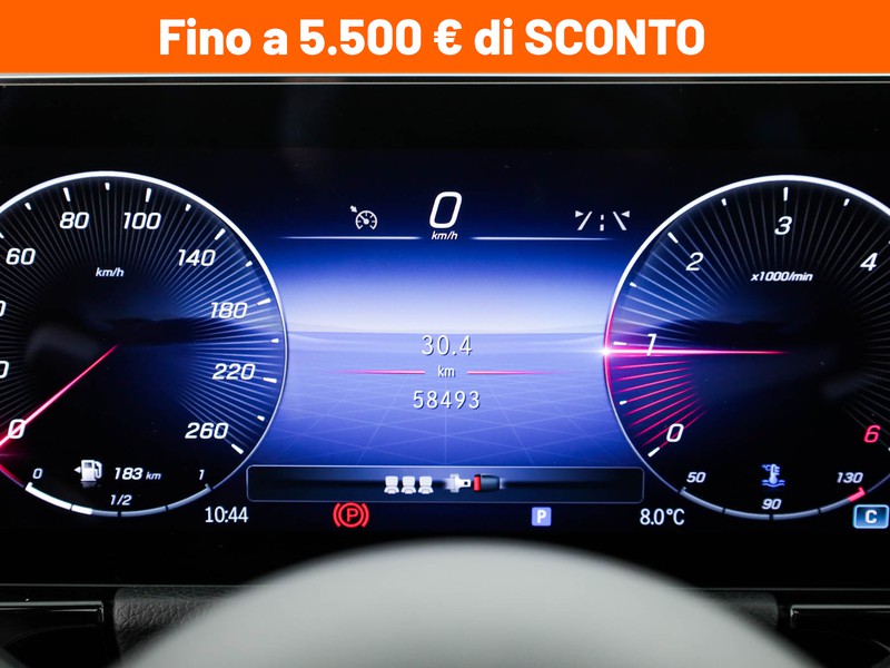 Mercedes Classe B 200 d amg line advanced plus auto diesel nero